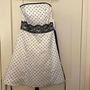 NWT Jessica McClintock polka dot dress size: 5